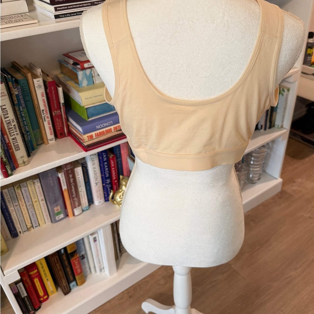 2 Beige Wireless Comfort Bra by Shelly Hug - Picture 3 of 10